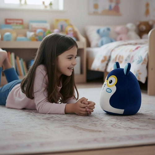 Enfant jouant avec Ary